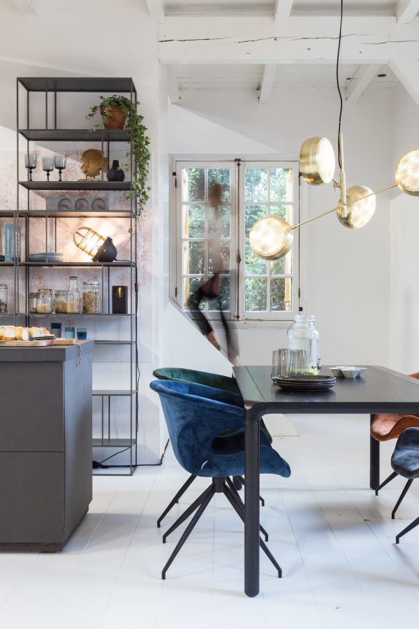 Кресло Mia зеленое бархатное Zuiver 1200148 - Вид №5