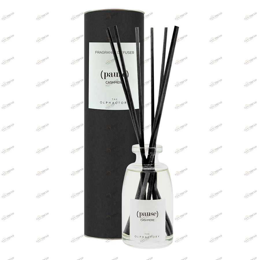 Диффузор ароматический The Olphactory Pause Black "Кашемир" 100 мл AMBIENTAIR  00-3895032 Черный 
