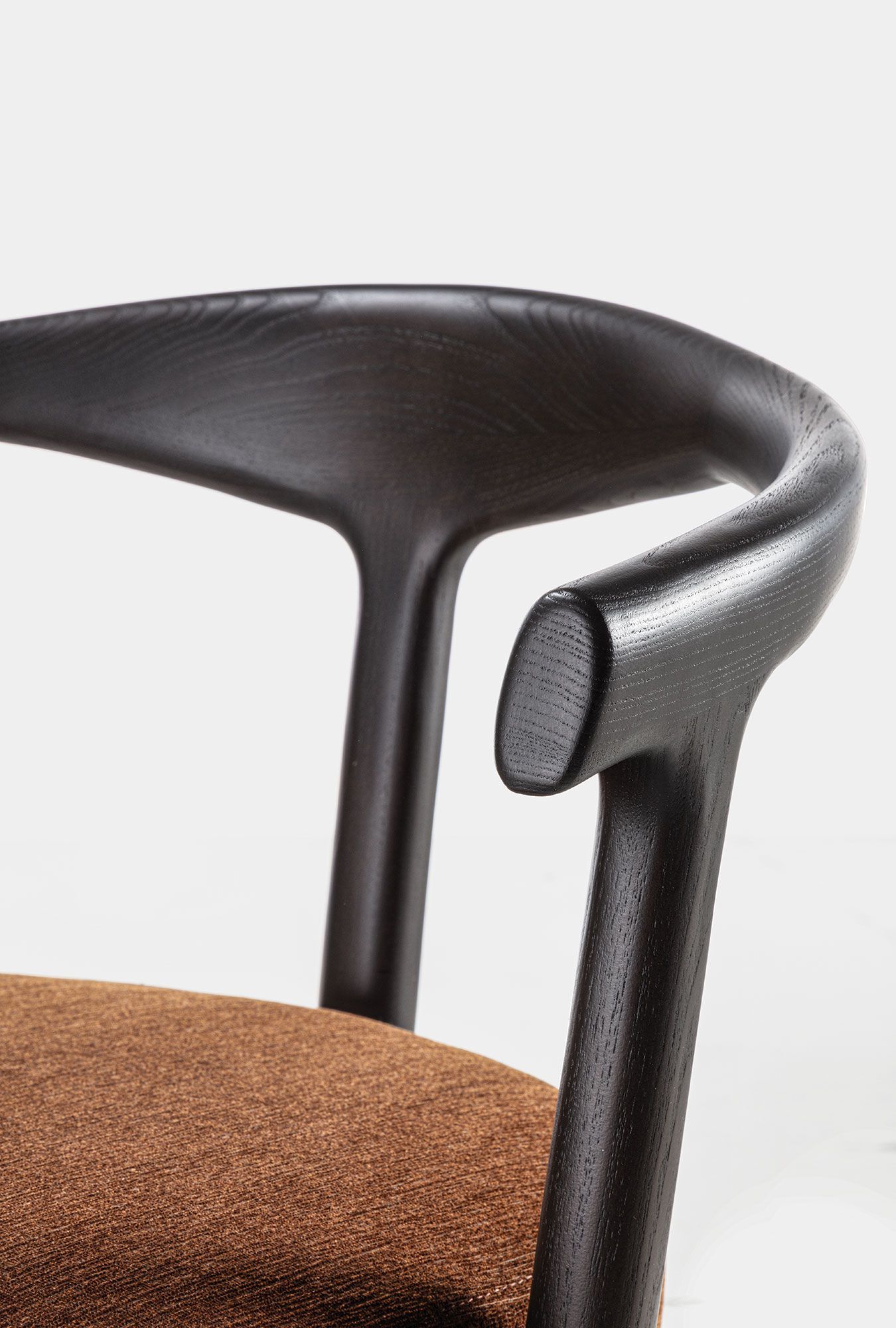 Тканевое кресло Vittoria Frigerio ежевика ARCH-00062691 - Вид №5