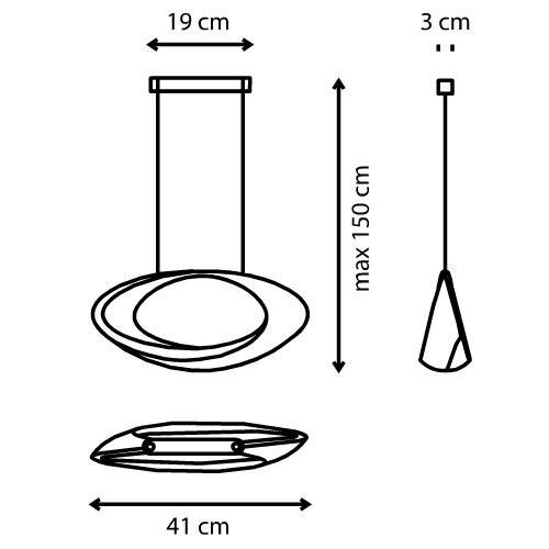 Artemide CABILDO 1192010A подвес 85259 - Вид №5