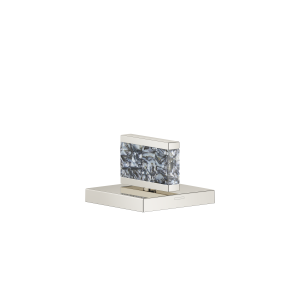 Ручка Nature Square Black Agate Ariel - Платина