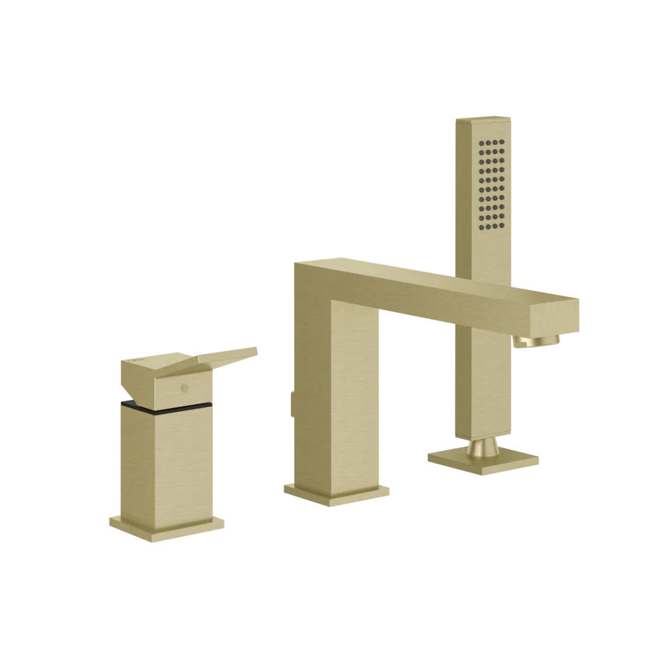 Смеситель для ванны-смеситель для душа 53037 727 Gessi Rettangolo k ЛАТУНЬ МАТОВАЯ PVD 53037727