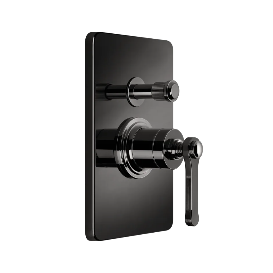 Смеситель для душа 65079 706 Gessi Venti20 ЧЕРНЫЙ МЕТАЛЛ PVD 65079706