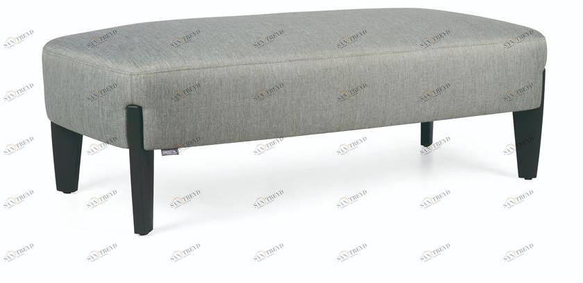 Fenabel Прямоугольный пуф из ткани с обивкой Stone Pf.2062