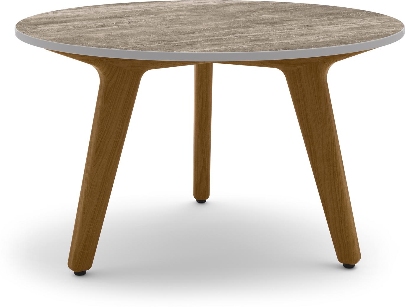 MNST995 Журнальные столики teak ⌀60см Manutti Torsa