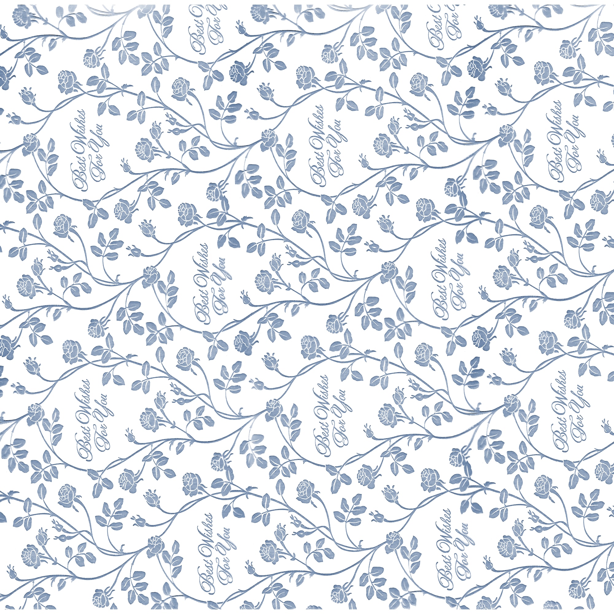 83025235 Скатерть «Розовый сад», прямоугольная, 160х135 см, цвет белый/серый Deluxe Santreyd - Вид №1