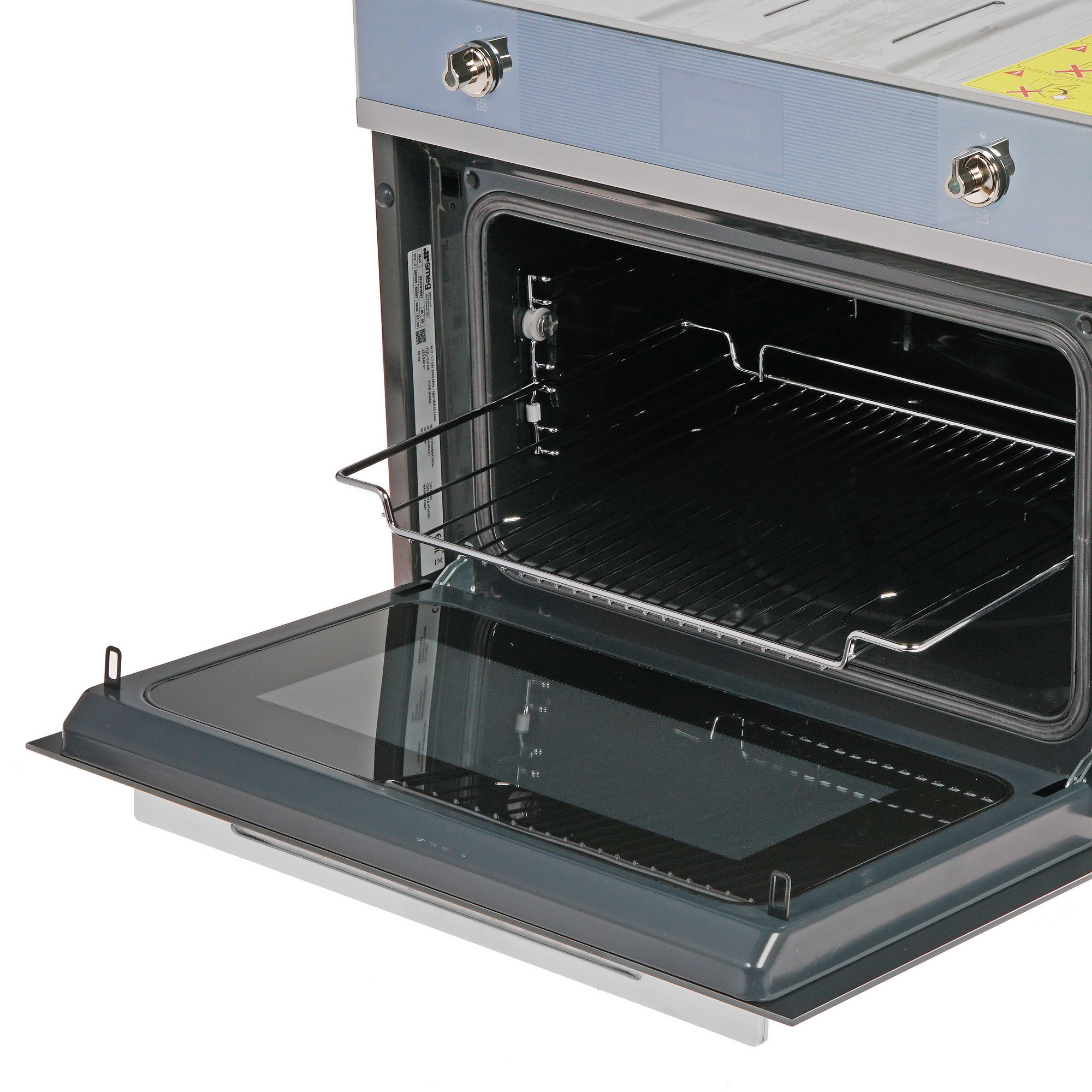 5313306 Встраиваемая микроволновая печь Smeg SF4101MS1 серый STDN-0131402 - Вид №6