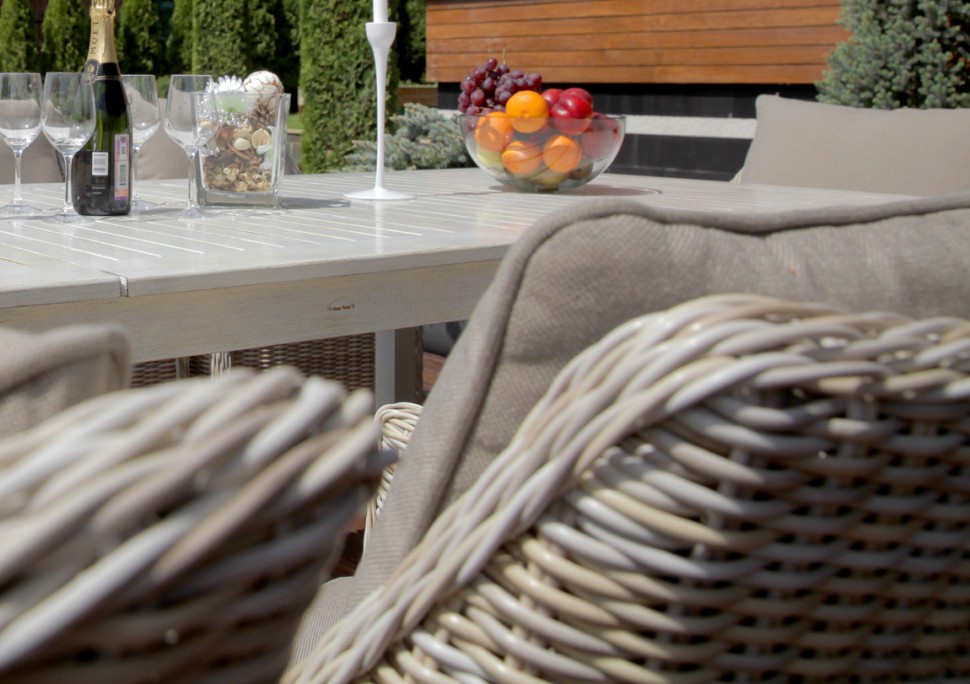 Кресло серое плетеное "Тоскана" BESTA FIESTA ТОСКАНА 044720 Серый - Вид №4