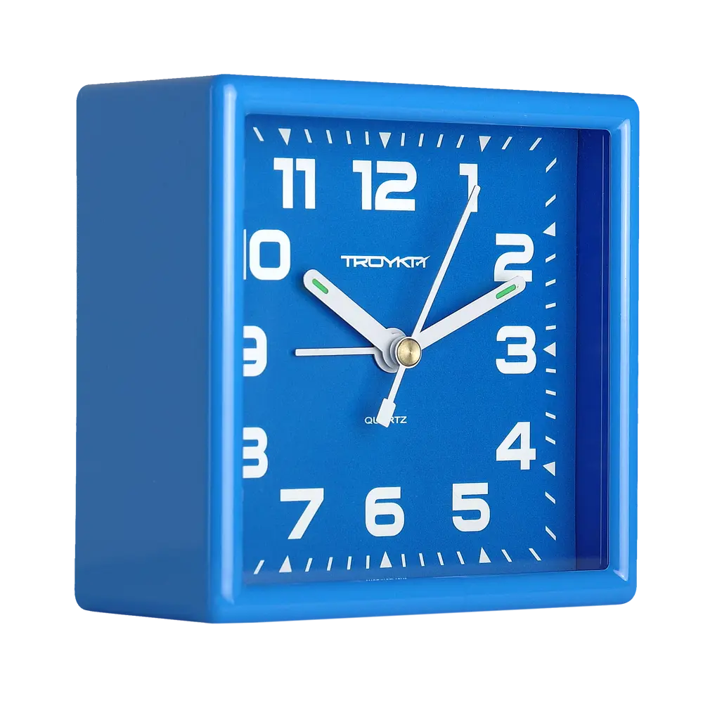 Будильник Troykatime цвет синий STLM-2114584 - Вид №2