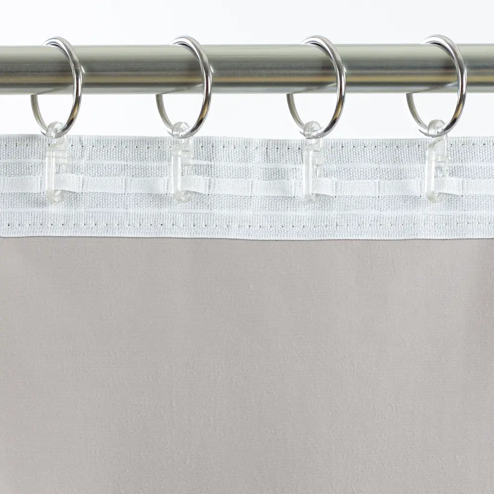 Штора MIAMOZA Камелия 200x280 см бежевая бархатная 89405537 STLM-1571397 - Вид №4