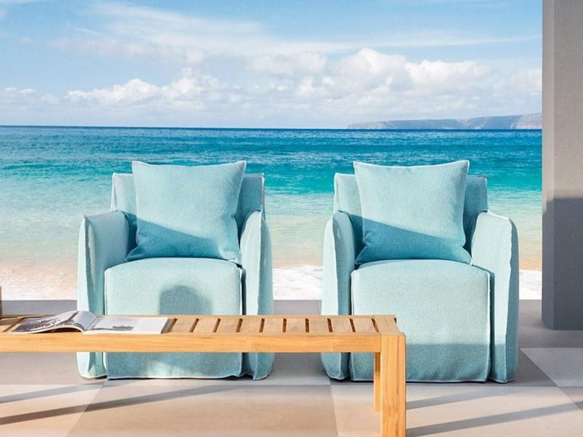 Gervasoni Садовое кресло из ткани со съемным чехлом Gervasoni outdoor sun-id-1421778 - Вид №1