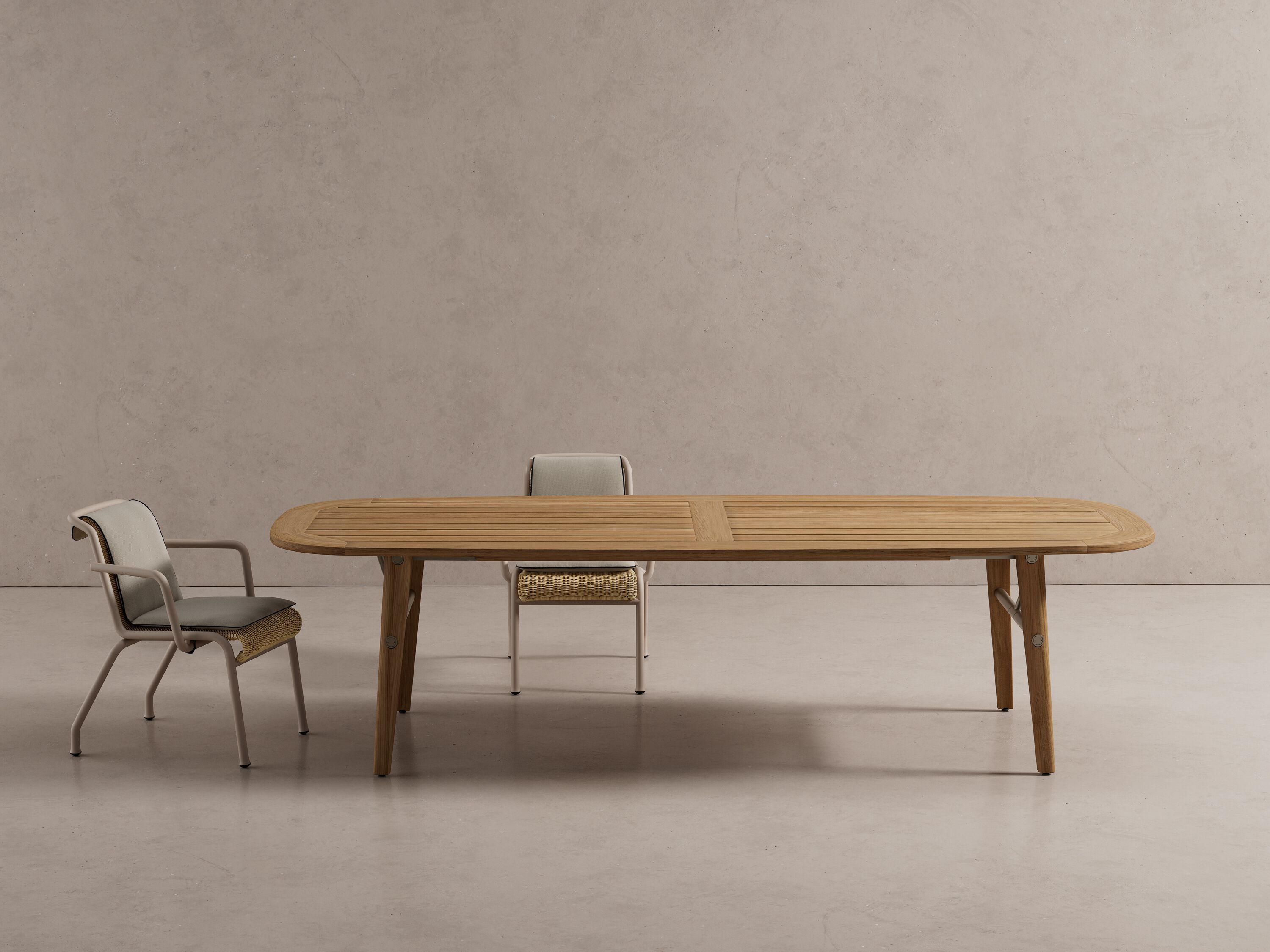 Складной садовый стол из тикового дерева Kettal Eolias ARCH-00033268 - Вид №5