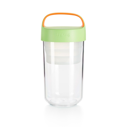 Банка стеклянная зеленая 600 мл Lekue LEKUE  00-3951980 Зеленый;прозрачный  - Вид №1