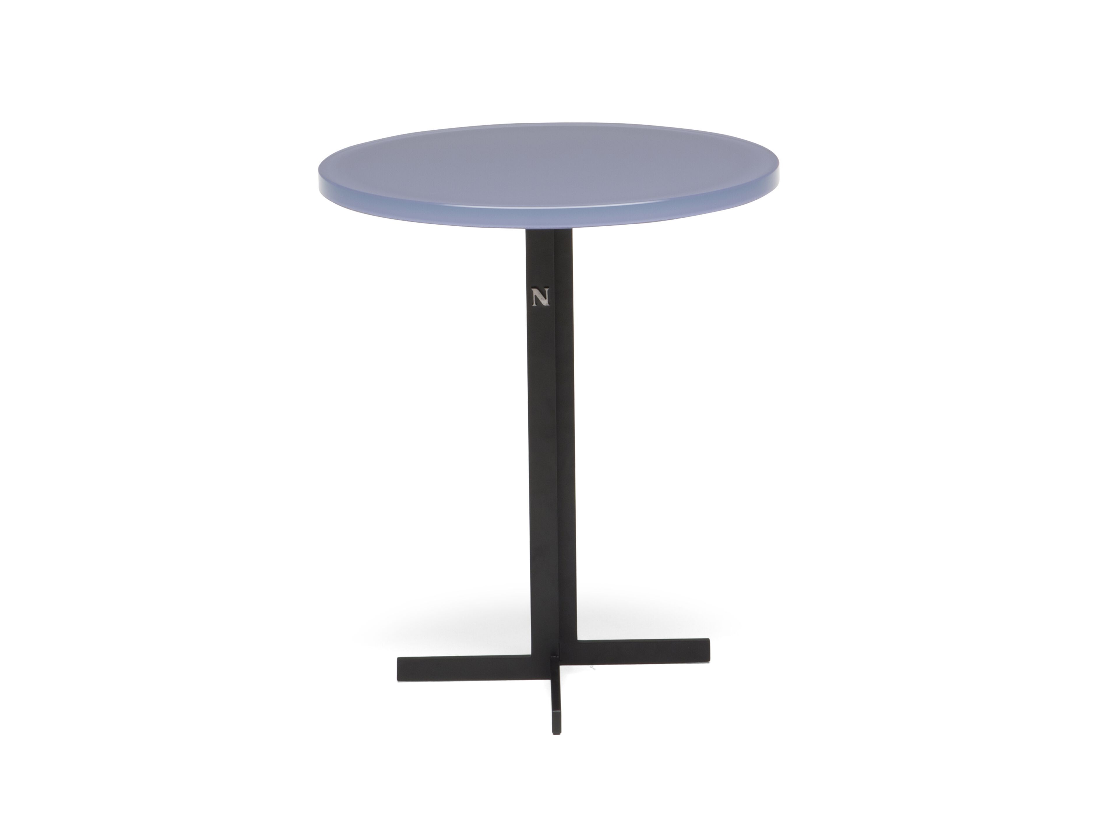 Круглый журнальный столик со стеклянной столешницей для гостиной Natuzzi Italia ESTRO ARCH-00098813 - Вид №2