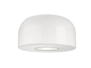 Потолочный светильник с регулируемой яркостью из опалового стекла