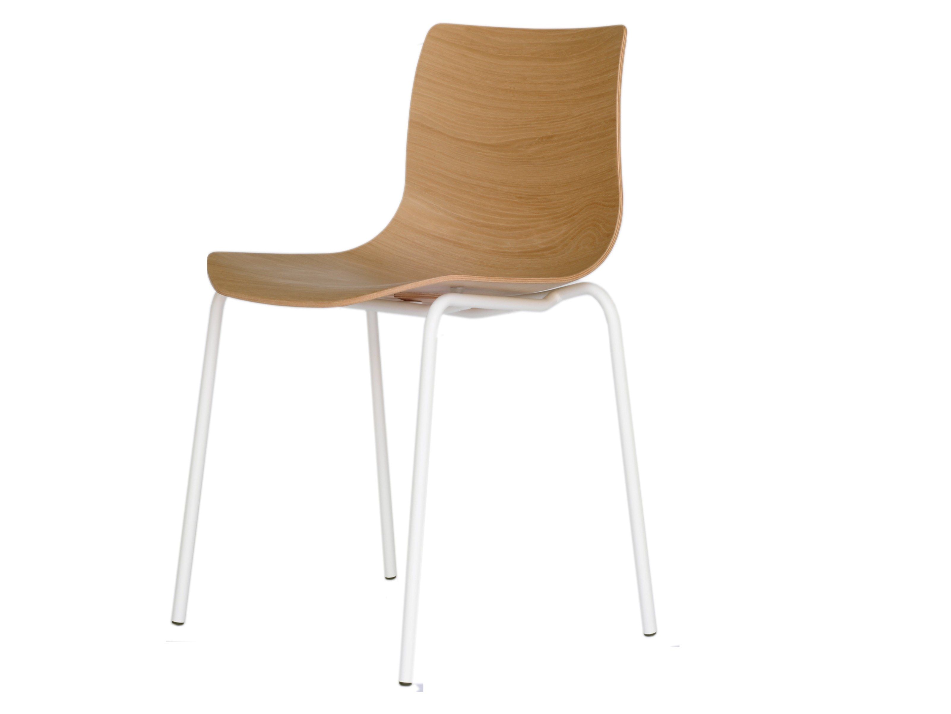 Стул из фанеры и стального основания Case Loku ARCH-00141069 - Вид №11