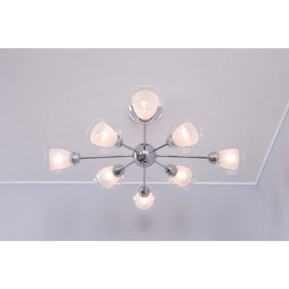 Люстра на штанге Cielo 6209-8 8 ламп E27 60 Вт SCHAFFNER STLM-2173974 - Вид №5