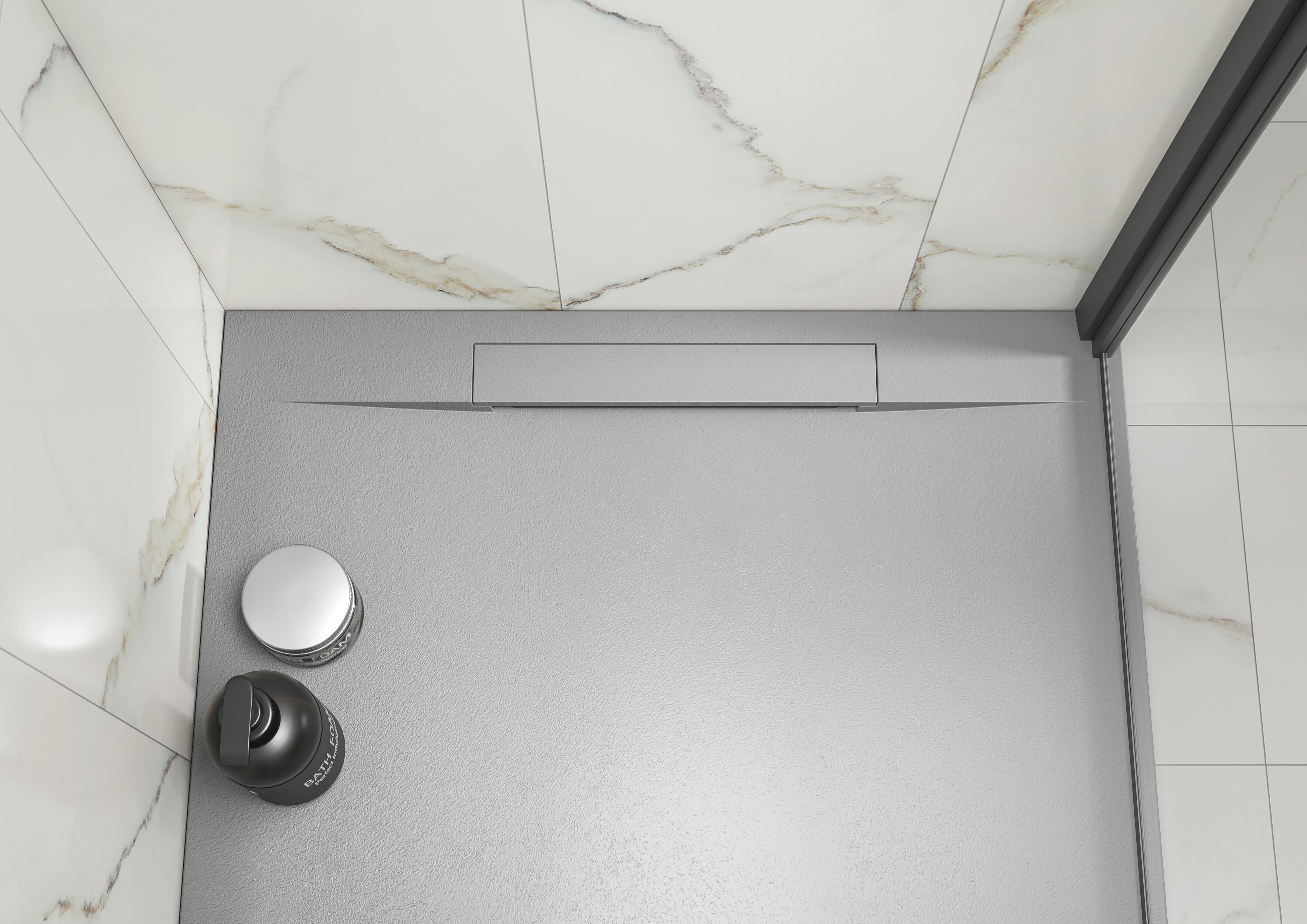 Противоскользящий поддон для душа с антибактериальной обработкой Kinedo Linear ARCH-00097617 - Вид №2