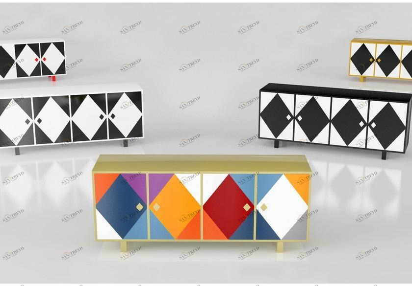 altreforme Комод с распашными дверцами Arlecchino sun-id-1410247