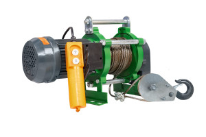 15645261 Лебедка электрическая (300/600кг, 30/15м, U=220v, P1, 50HZ) KCD 00019833 EURO-LIFT
