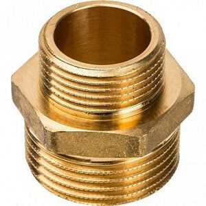 Ниппель переходной НН 1х3/4" латунь STOUT