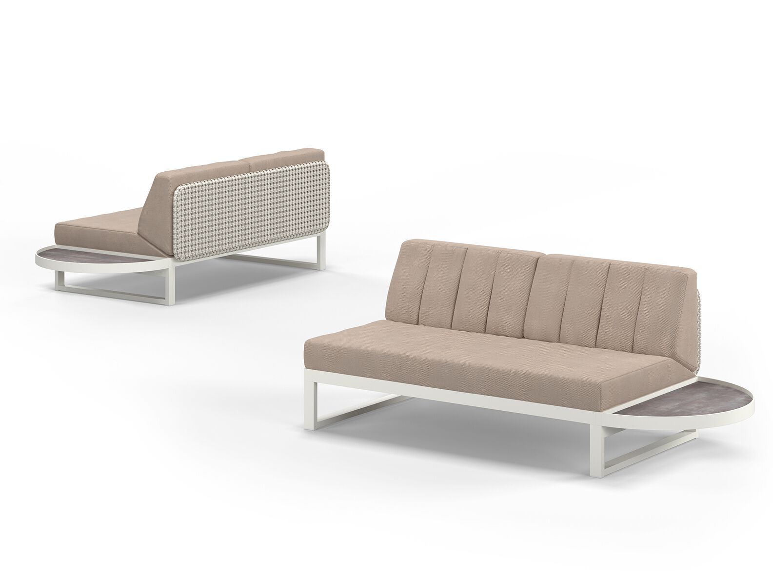 2-местный модульный тканевый диван с журнальной стойкой MAMAGREEN Munia ARCH-00077745 - Вид №5