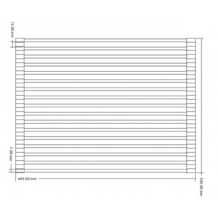Zorg C 10 Роллер мат Мойка кухонная прямоугольная Zorg  - Вид №2