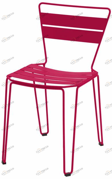 iSimar Штабелируемый садовый стул из стали Mallorca 9135