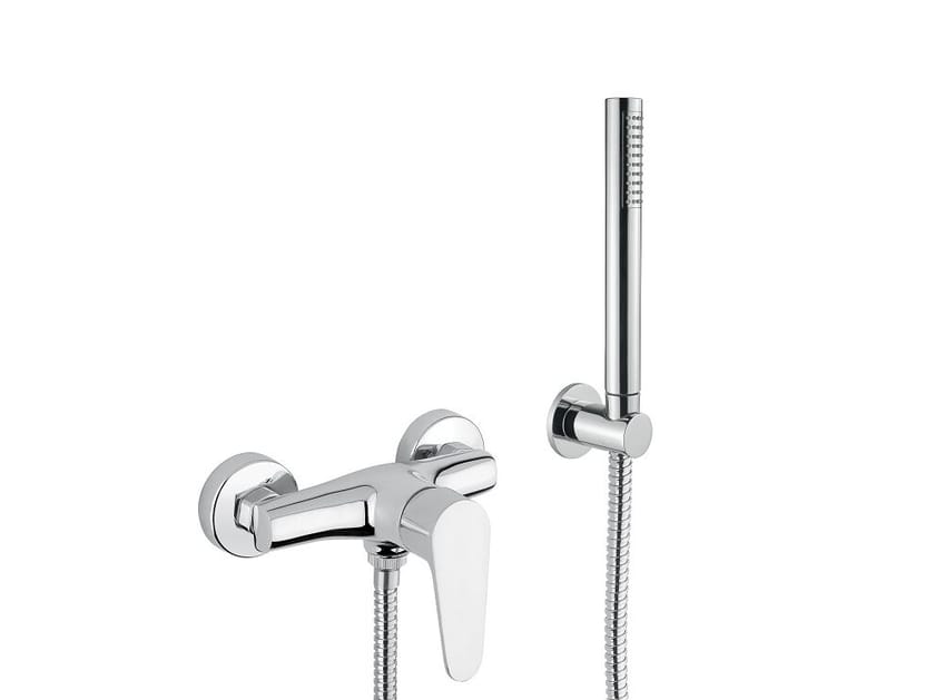 Смеситель для душа с 3 отверстиями из хромированной латуни Bugnatese Century ARCH-00103944