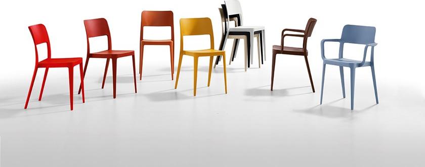 Midj Штабелируемый стул из полипропилена Nené sun-id-1493470 - Вид №10