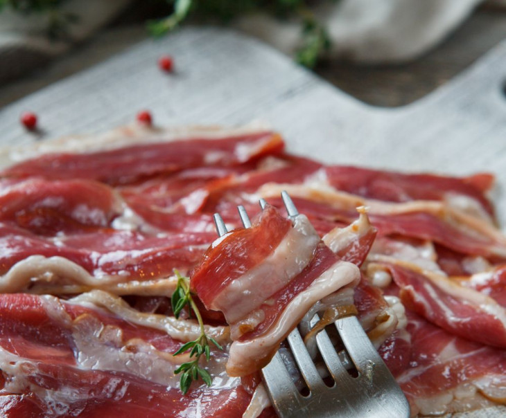 3605 Филе бедра гуся с/к (Карпаччо) Вкусляндия  - Вид №1