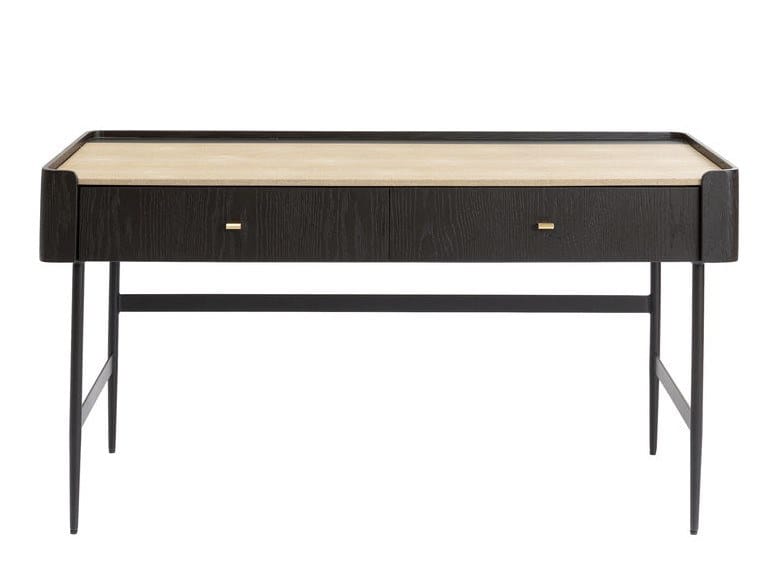 Деревянный шпон письменный стол с ящиками KARE Design Милан ARCH-00036668