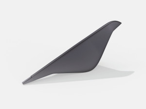 Окрашенная алюминиевая птичка