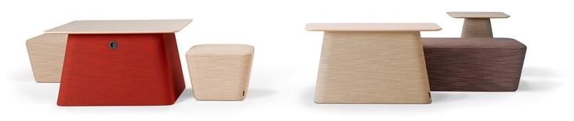 Offecct Квадратный пуф из ткани Osaka sun-id-1473961 - Вид №4