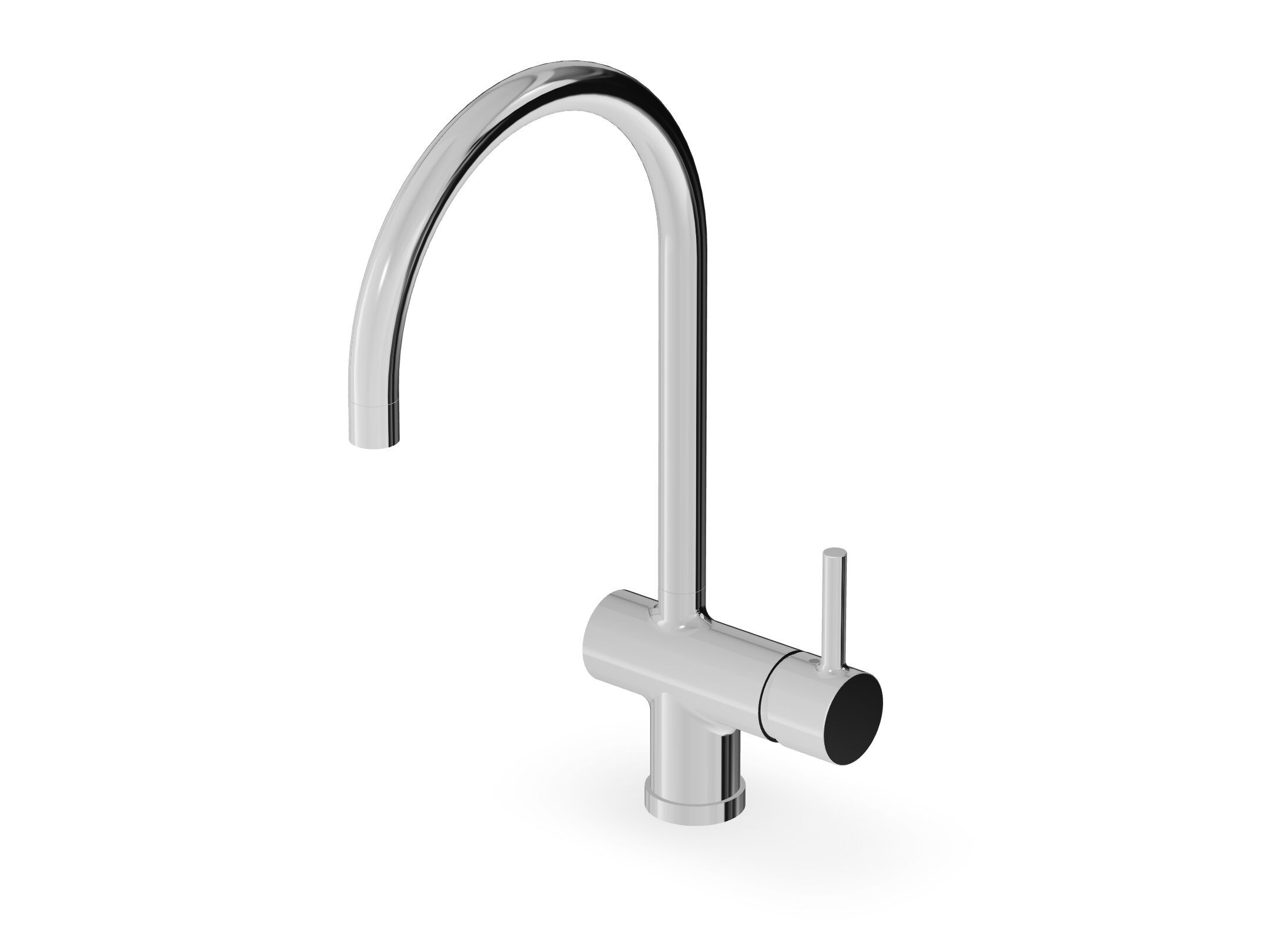 Однорычажный смеситель для кухни с поворотным изливом Zucchetti Pan S ARCH-00147659