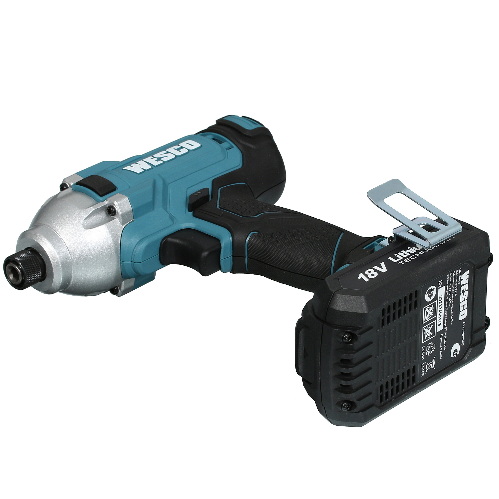 Винтоверт Wesco WS2803 1ForAll 18V 5411539 STDN-0122651 - Вид №5