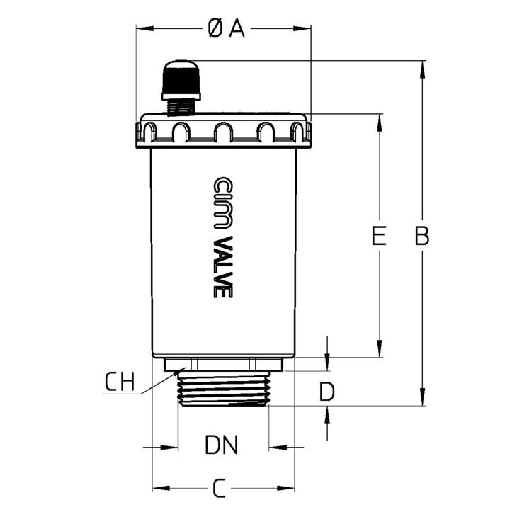 CIMBERIO CIM 150VIC 12 Воздухоотводчик автоматический 150VIC  - Вид №1