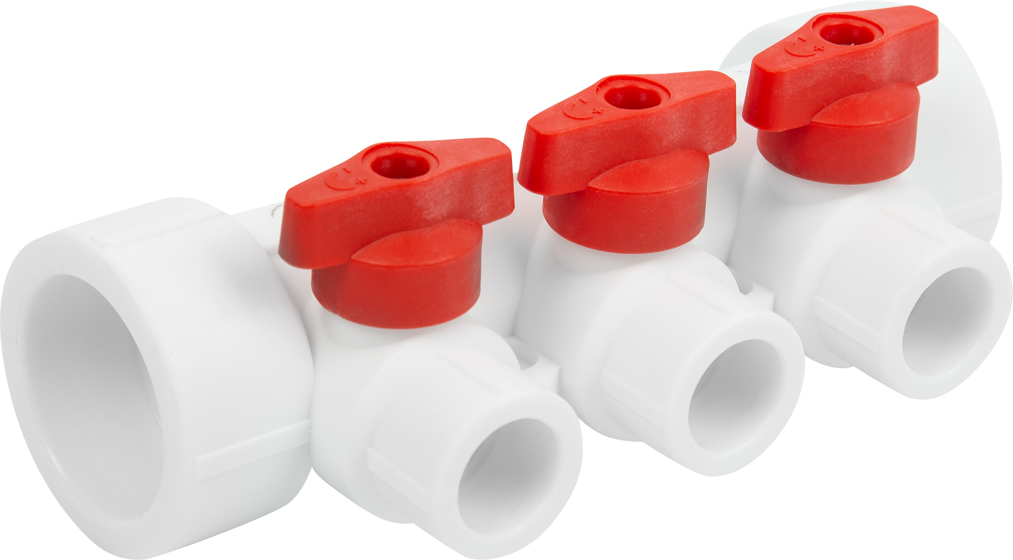 Коллектор Valfex с 3 выходами и кранами для систем отопления и водоснабжения 85044176 STLM-0057864 - Вид №1