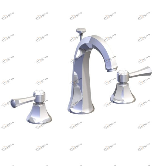 65.261 Смеситель для раковины на 3 отверстия HORUS Range Ascott 