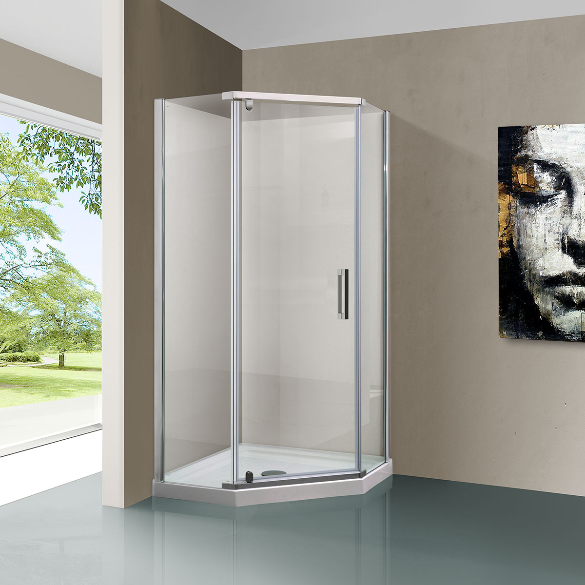 VSP-1S900CL Душевой уголок Vincea Stresa Santreyd