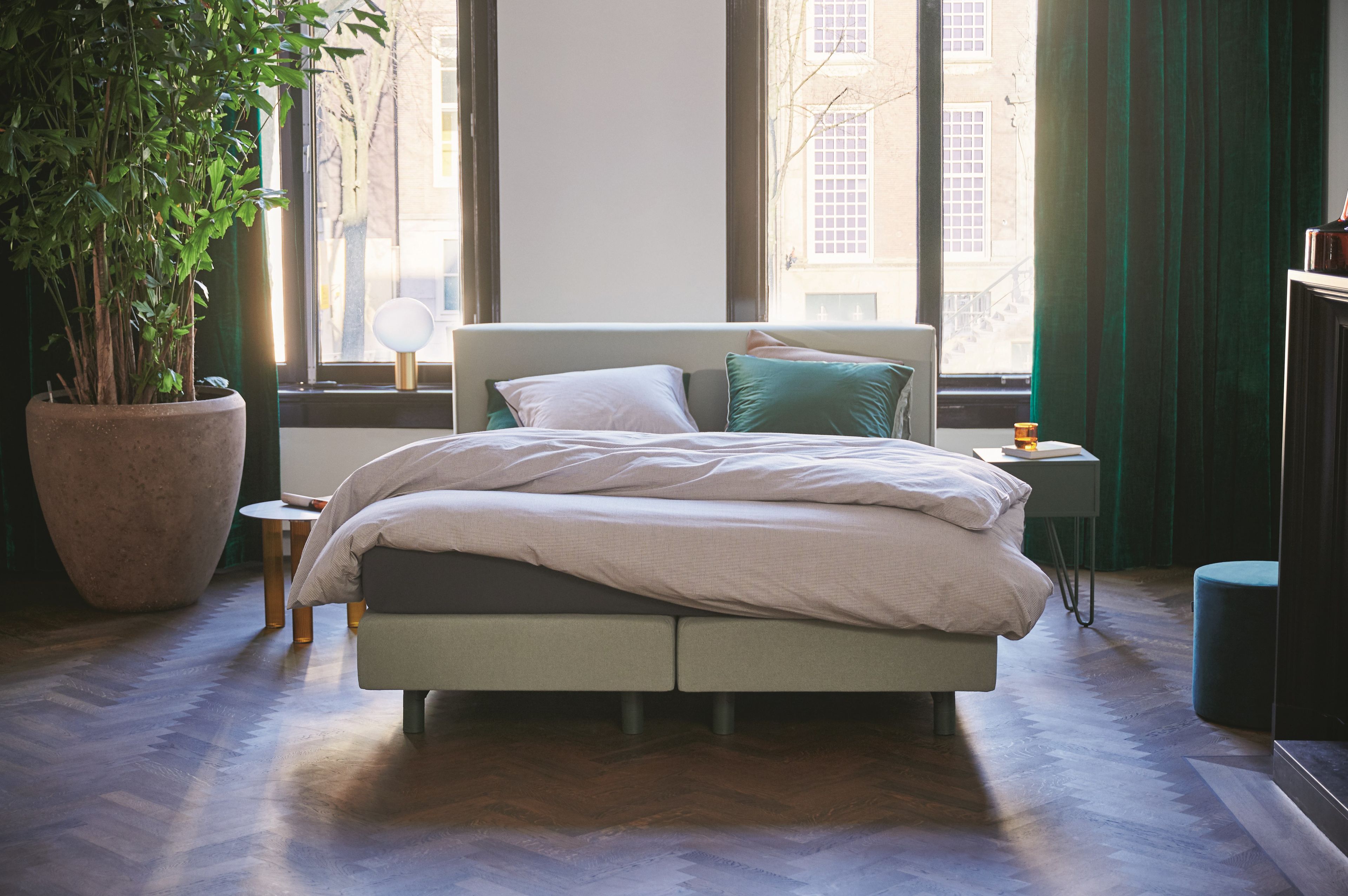 Тканевая кровать с мягким изголовьем Auping Оригинал ARCH-00056211 - Вид №4