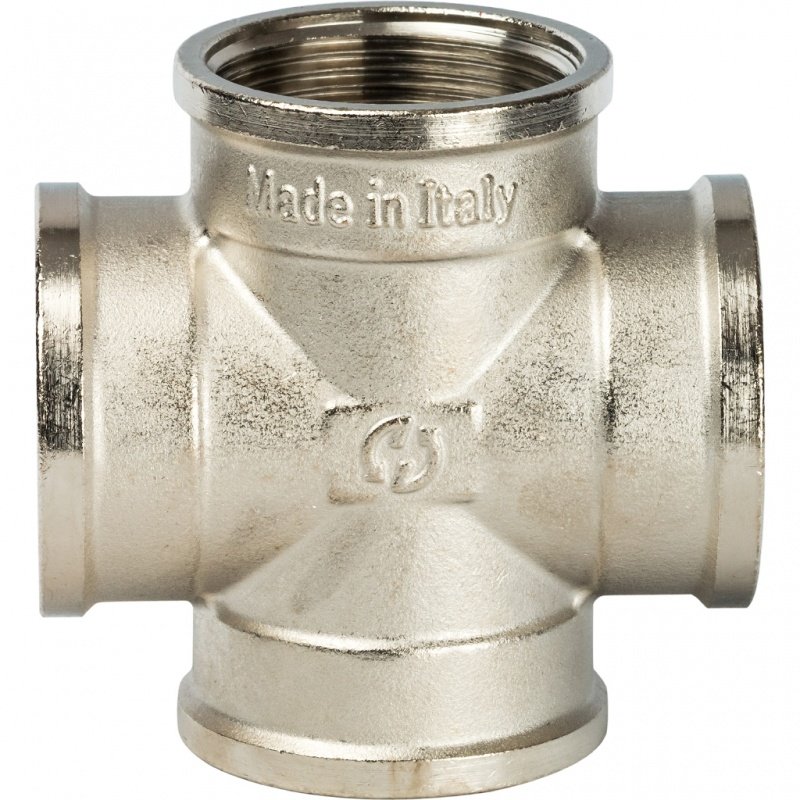 Крестовина ВР 1 1/2" никель STOUT SFT0031000112 - Вид №2