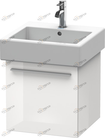 XL604302222 X-Large Тумбочка подвесная Белый глянцевый декор Duravit