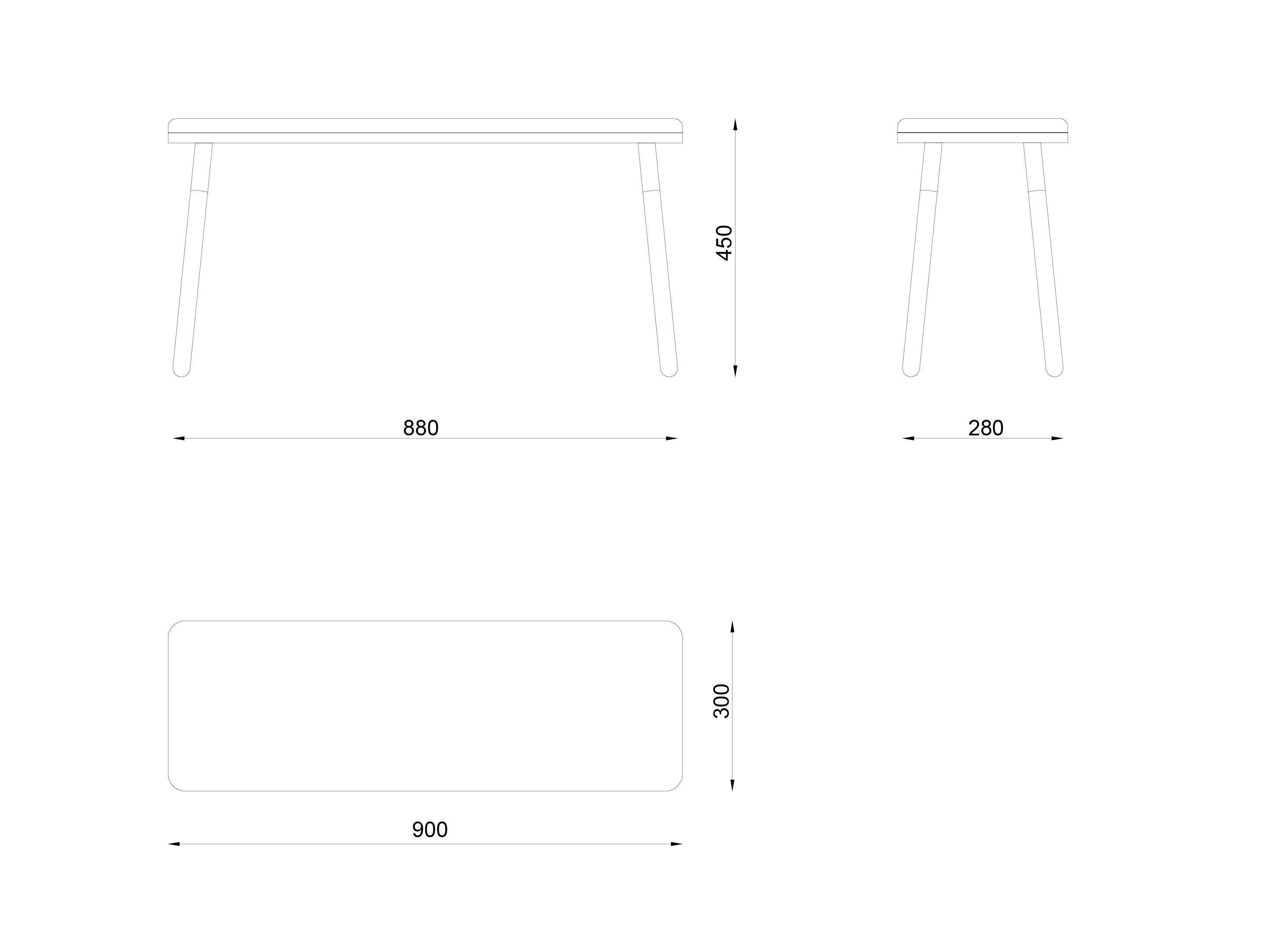 Мягкая скамейка из ткани Askia ARCH-00048320 - Вид №6