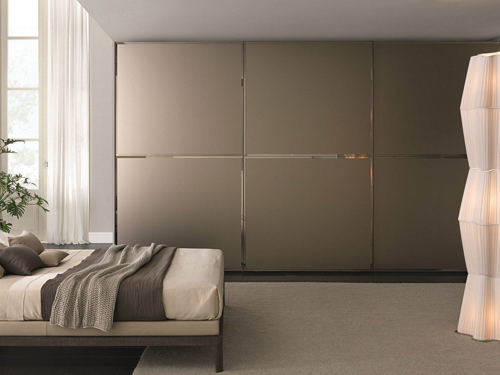 Шкаф из травленого стекла с раздвижными дверями MisuraEmme BRILLANTA ARCH-00031425 - Вид №1