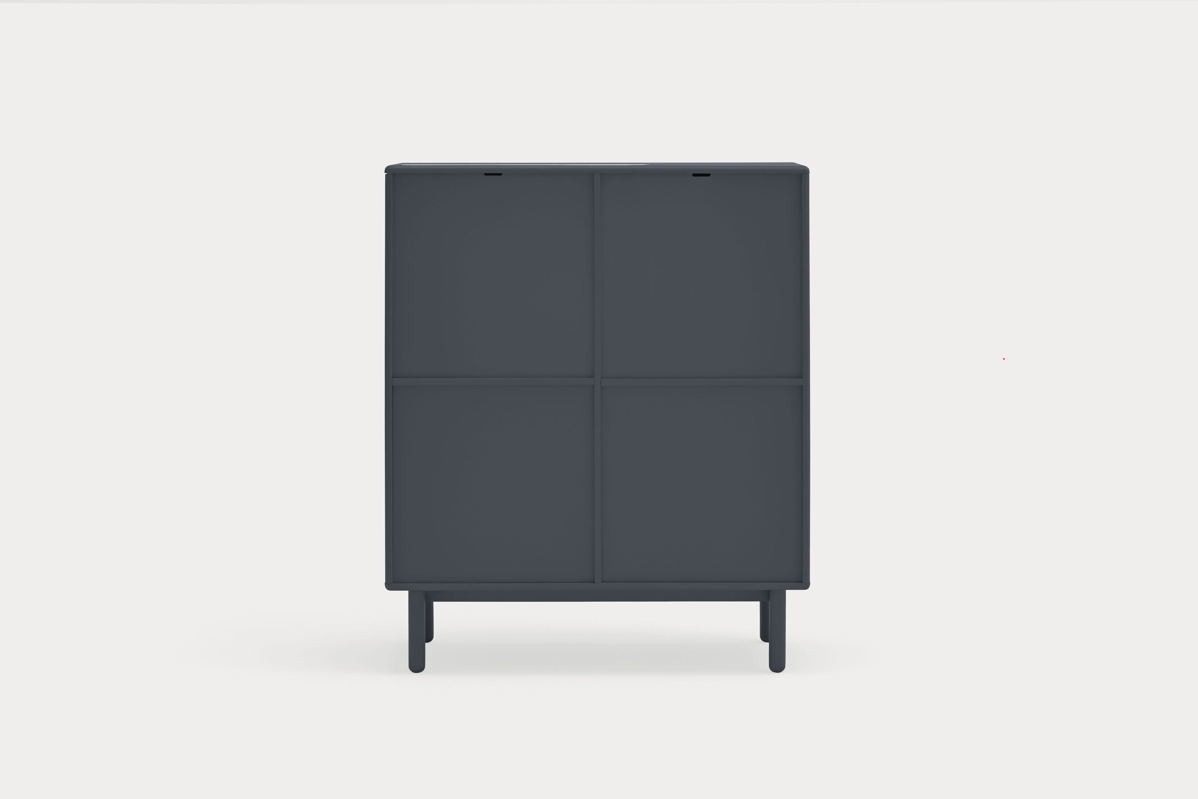 Шкаф из МДФ с распашными дверцами и ящиками TEULAT Corvo ARCH-00150024 - Вид №6