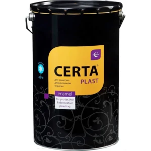 Эмаль Certa Plast полуглянцевая цвет старая медь 20 л 82213184 STLM-2152413