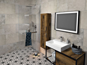 AL2225-D Polysan Душевые ширмы ARCHITEX LINE