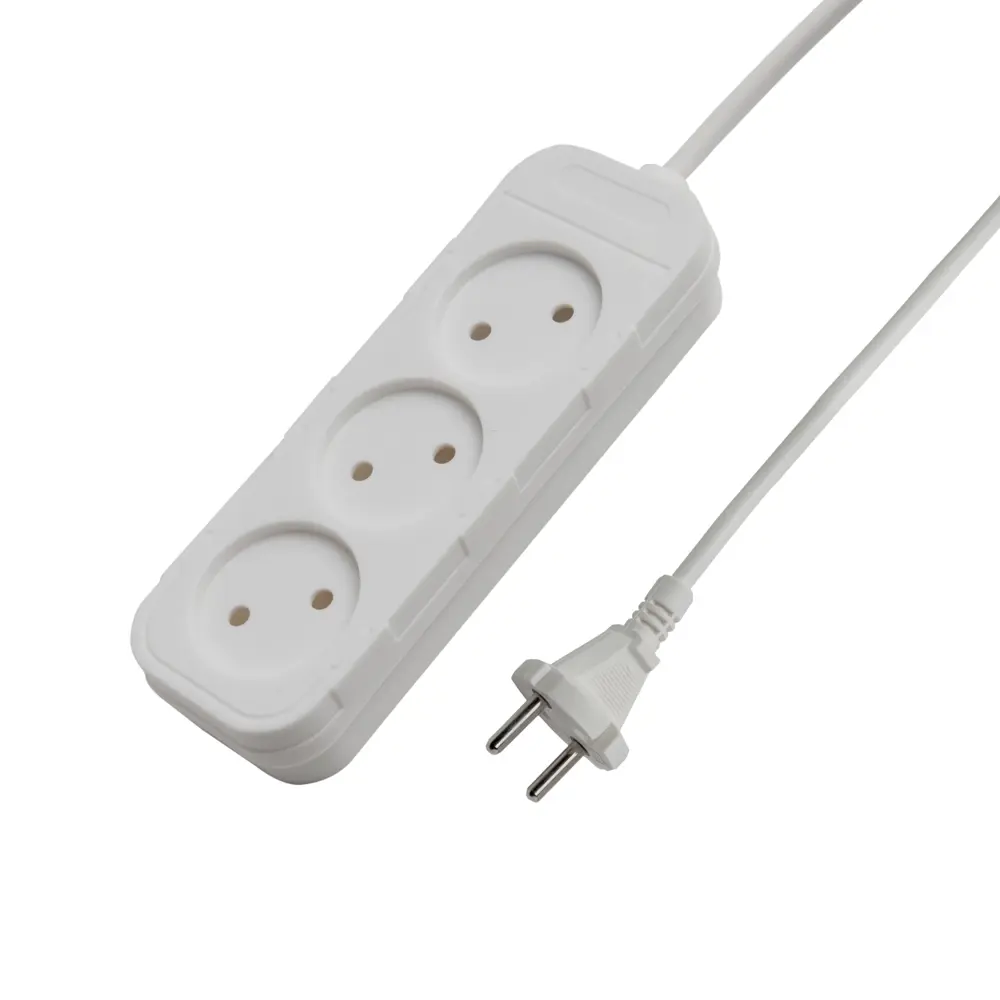 Удлинитель без заземления Electraline 3 розетки, 5 м 82260991 STLM-2051018 