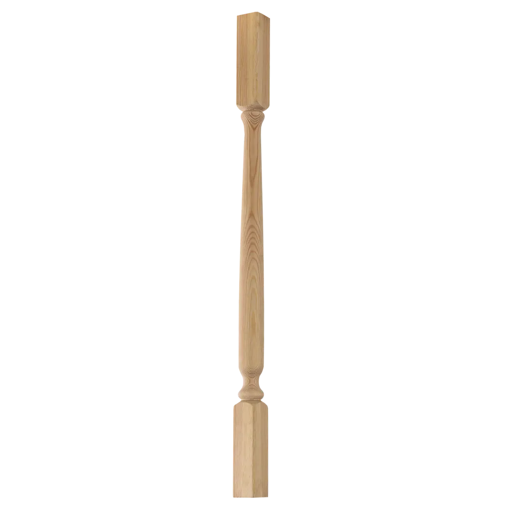 Балясина Santreyd точёная из массива сосны 50×50×900 мм 81990101 Амфора STLM-0016703 - Вид №1